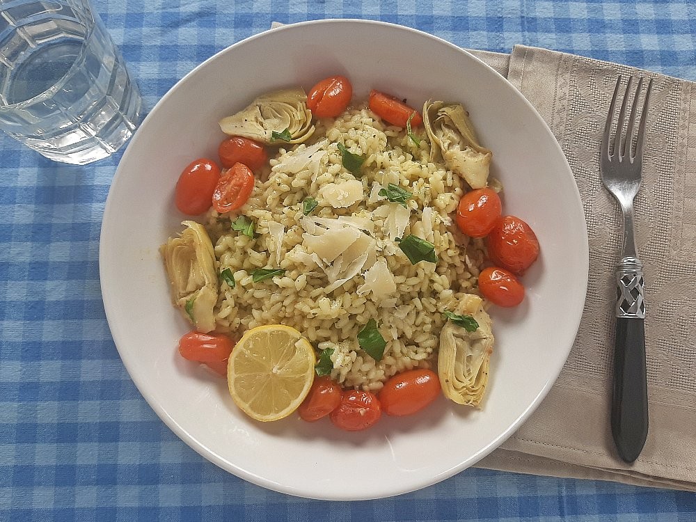 Bärlauchrisotto (Vegan)