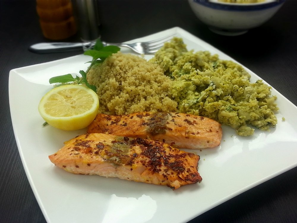 Chili-Kümmel-Lachs (Abo-Premium-Gericht)