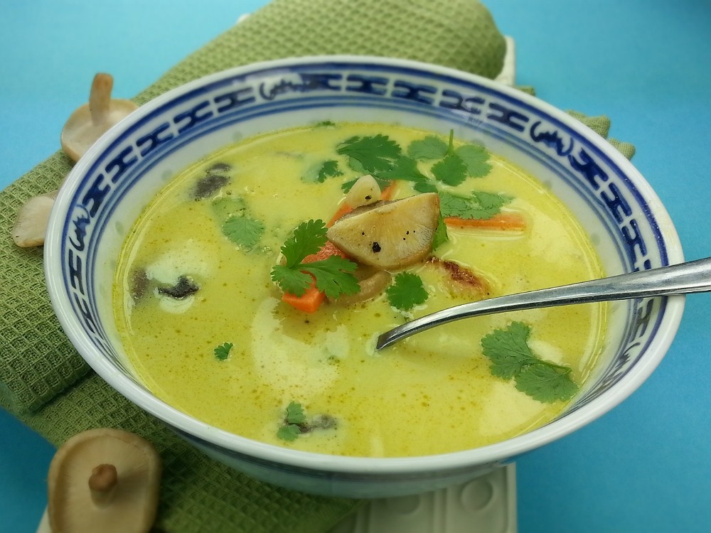 Curry-Kokossuppe