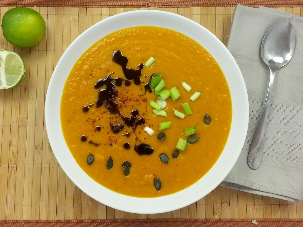 Kartoffel-Kürbis-Suppe 
