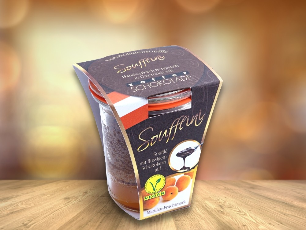 3-Gänge-Kochbox Vegan Dessert Nachtisch Marille Aprikose Soufflini