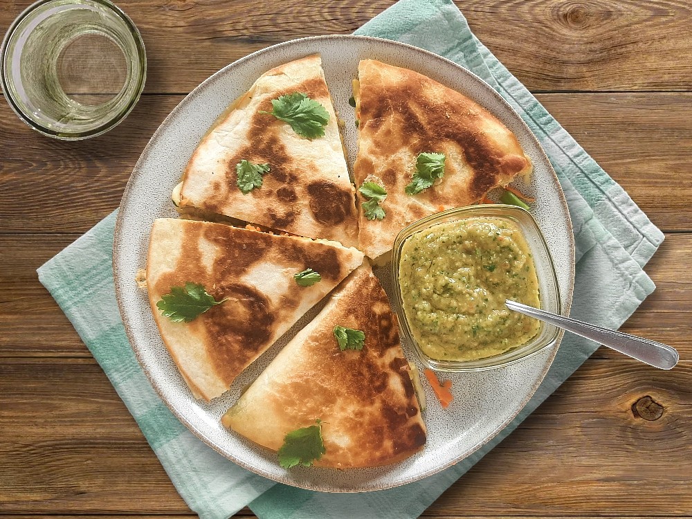 Vegetarische Quesadillas