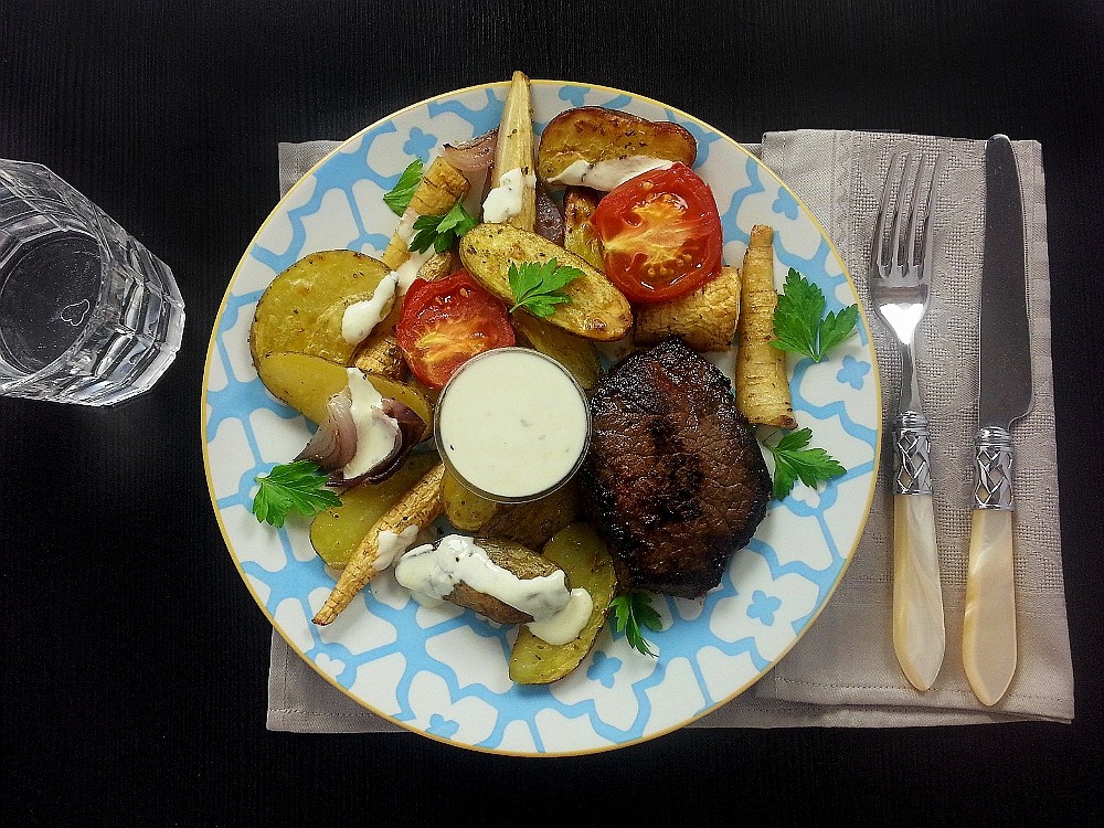 Saftige Rindersteaks