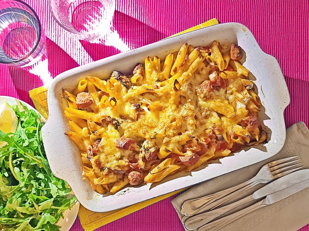 Salsiccia-Nudelgratin