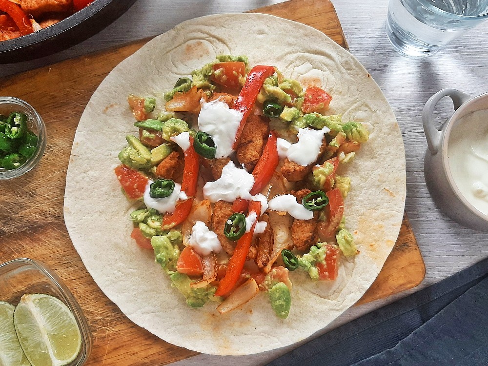 Vegane Fajitas