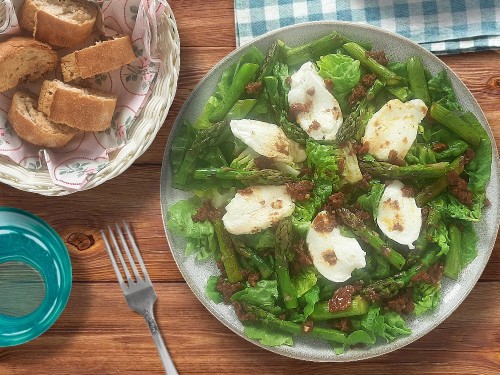 Caprese-Spargel-Salat