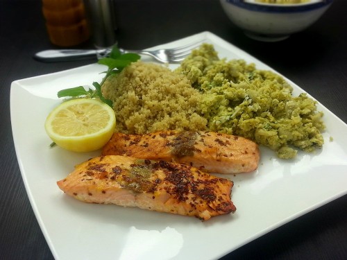 Chili-Kümmel-Lachs (Abo-Premium-Gericht)