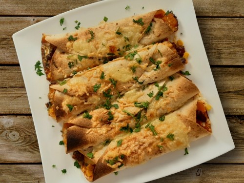 Creamy Chicken Enchiladas 