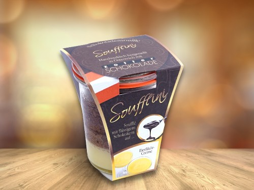 3-Gänge-Kochbox Dessert Eierlikör Nachtisch Soufflini