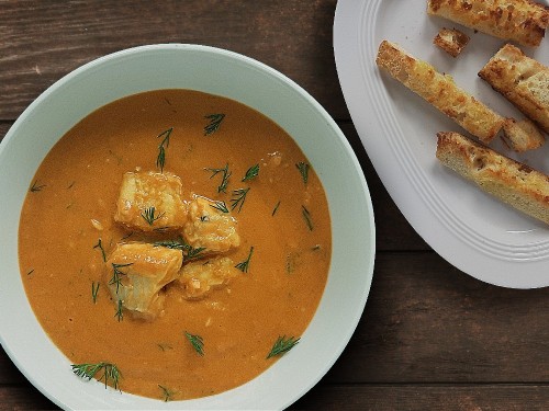 Fischsuppe mit Dill (Abo-Premium-Gericht)