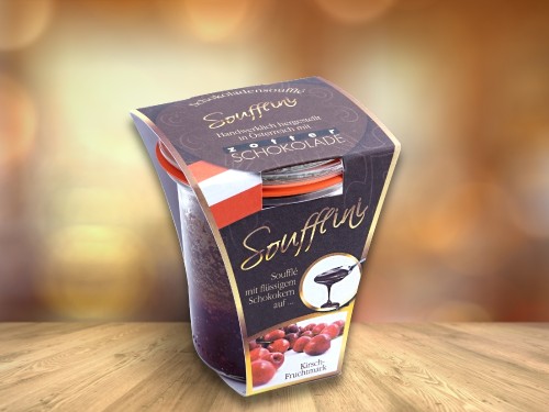 3-Gänge-Kochbox Dessert Nachtisch Kirsche Soufflini