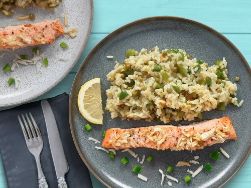 Lachsfilet mit Meerrettichkruste (Abo-Premium-Gericht)