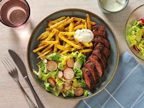 Mariniertes Rinderhüftsteak