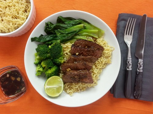 Saftige Rindersteak-Streifen (Abo-Premium-Gericht)