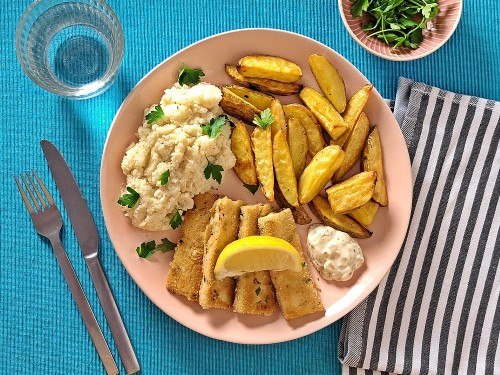 Vegetarische Stäbchen mit Remoulade 