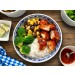 Buddha Bowl BBQ Chicken mit Basmatireis
