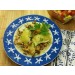 Maultaschen in Kräuterrahm mit Pfifferlingen und Tomaten-Lauch-Salat