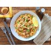 Spanische Romesco-Risoni mit geröstetem Blumenkohl und Petersilie