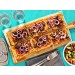 Tacokuchen mit pickled Onions dazu Cachumber-Salat