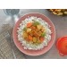 Vegan-Wok Sweet n Sour Style mit Ananas und Jasminreis