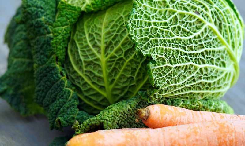 Vegetarische Hackpfanne mit Wirsing – Zutaten Vegetarische Hackpfanne mit Wirsing – Zutaten