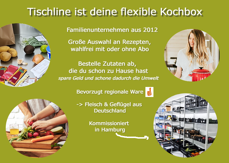Tischline ist deine flexible Kochbox