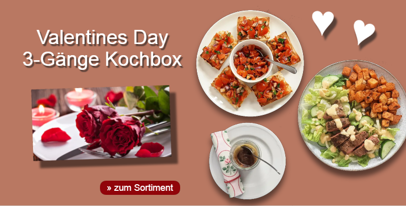 Valentinstag Kochbox